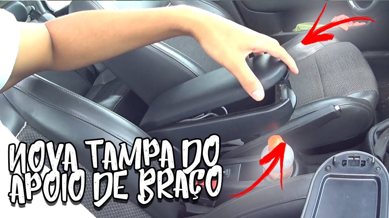 TROQUEI A TAMPA DO APOIO DE BRAÇO DO GOLF SPORTLINE (Igor César)