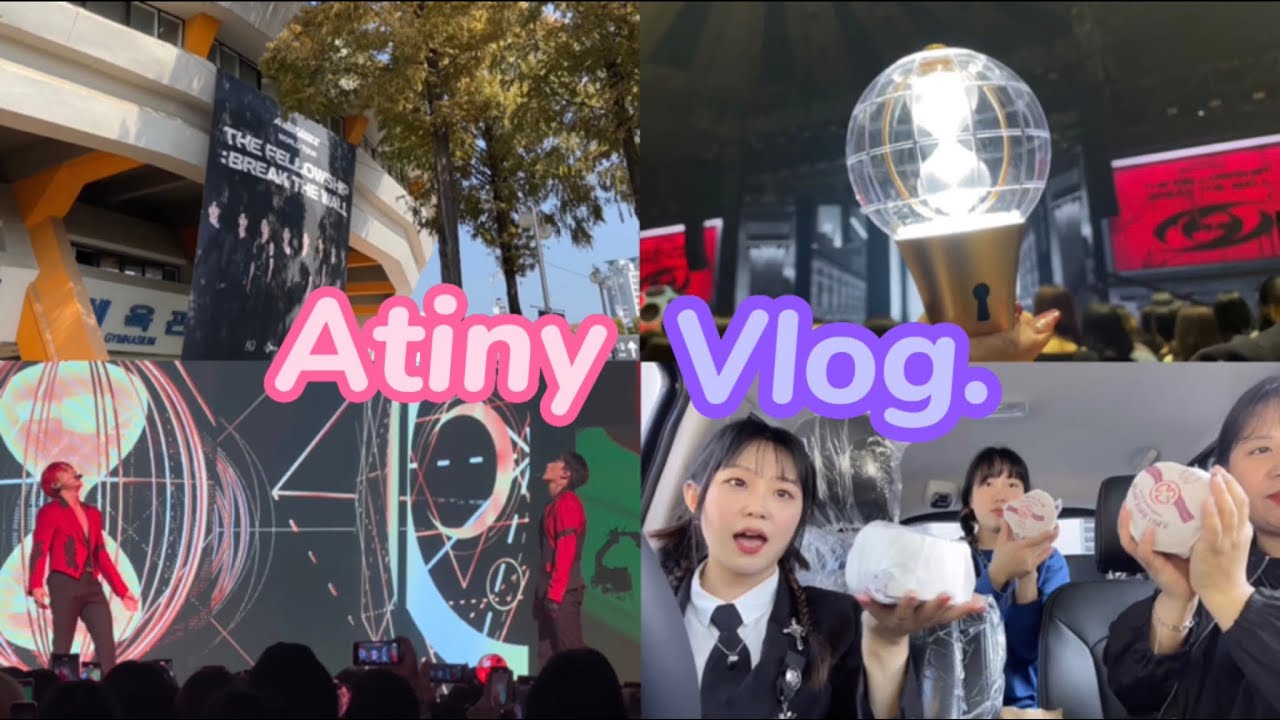 Rooroo’s Daily Atiny Vlog | Ateez The Fellowship Break The Wall Tour In Seoul Concert Vlog (Eng Sub)