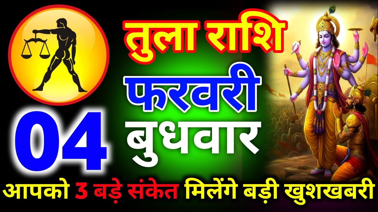 तुला राशि 29 जनवरी गुरुवार आपको 3 बड़े संकेत मिलेंगे बड़ी खुशखबरी बड़ा धमाका होगा/tula rashi