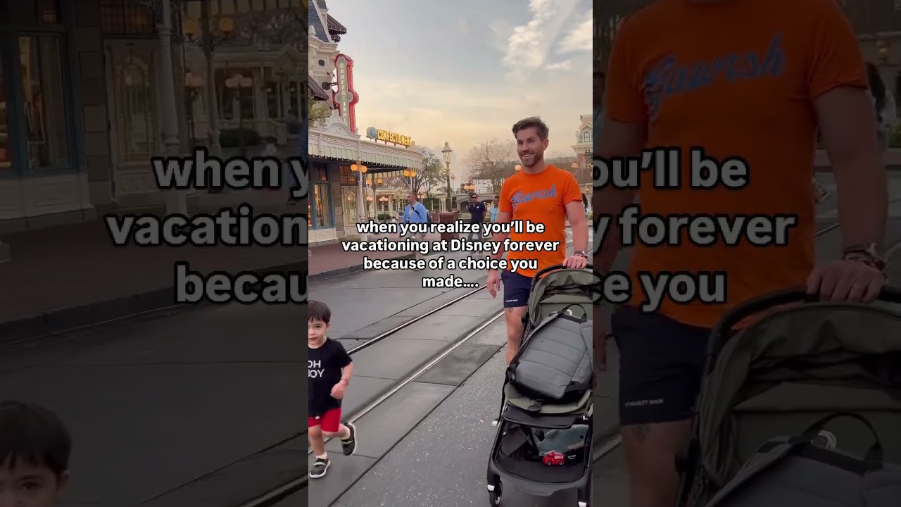 Gay dads going on vacation to Disney forever! He married into a Disney family! 😂 #gaydads #disney