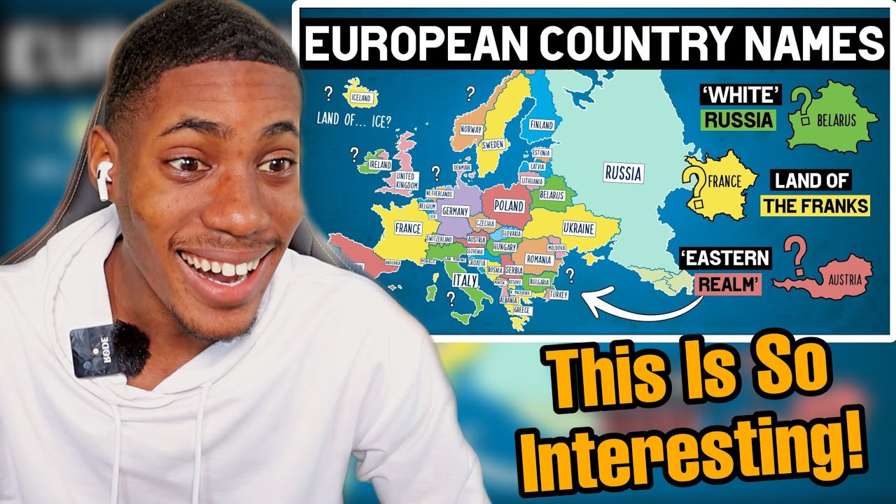 How Did European Countries Get Its Name || FOREIGN REACTS