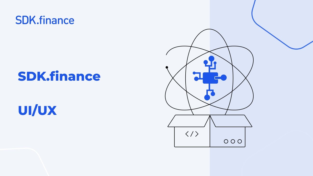SDK.finance UI/UX | Design System, UI Kit
