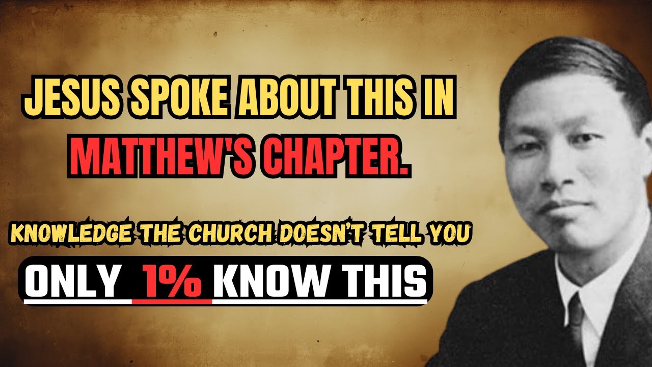 This Is What Jesus Really Taught About the Kingdom - Watchman Nee