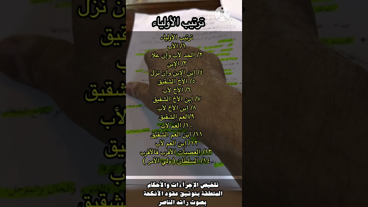 ملخص لدورة عقود الأنكحة بالمعهد العدلي