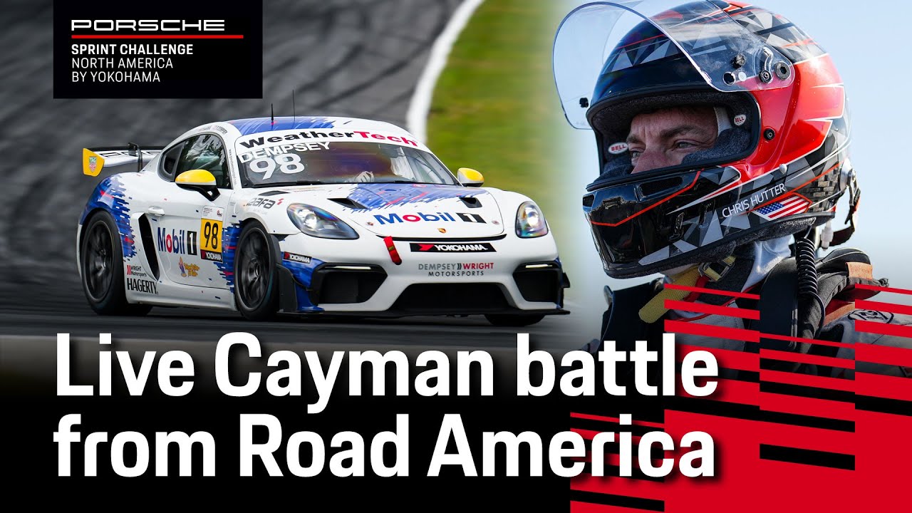 Road America - Cayman - Race 1 - Porsche Sprint Challenge North America
