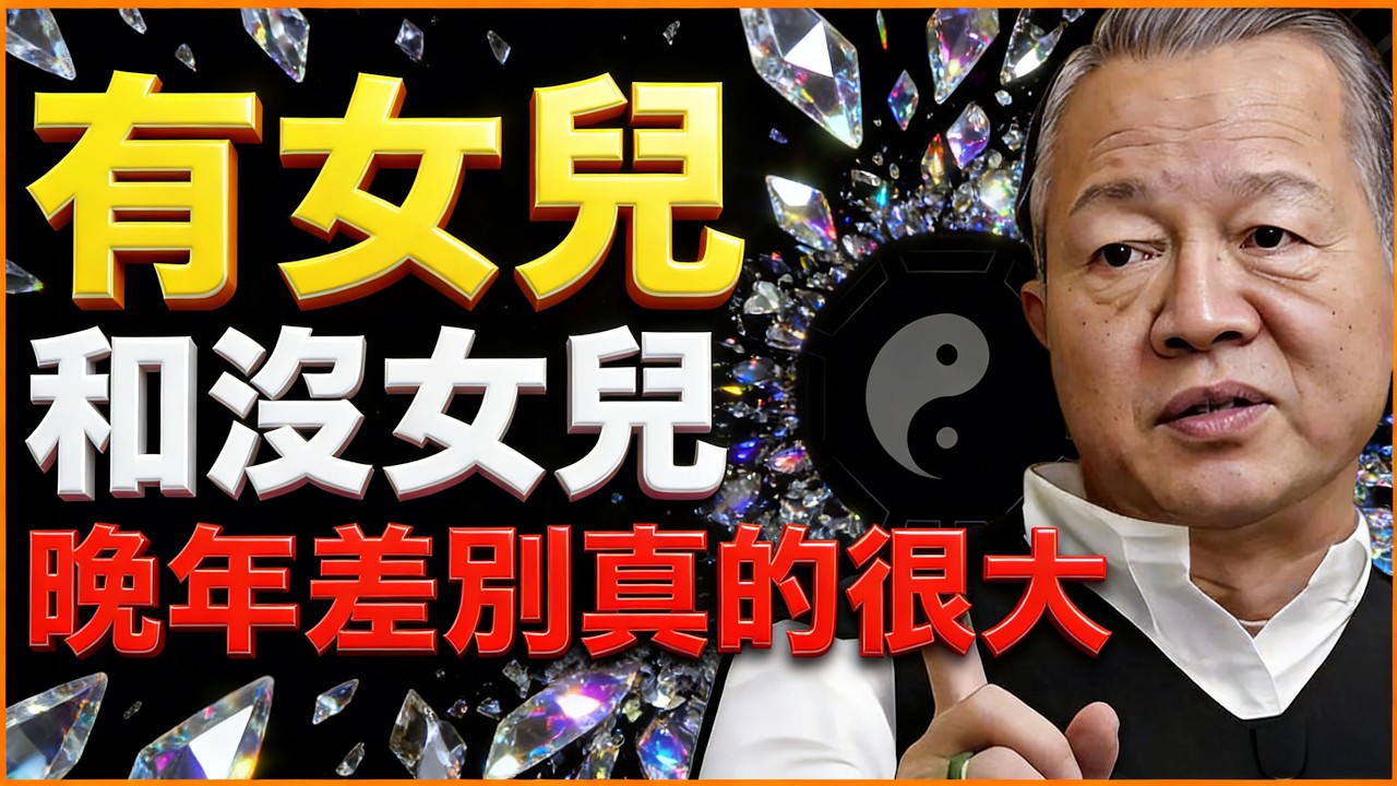 有女兒和沒女兒，晚年差別巨大！真相比你想的更殘酷！【曾仕強易經智慧】 #人生智慧 #命理 #哲學 #曾仕強 #易經 #正能量