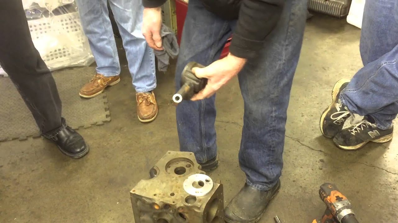 How To Convert an Austin America Automatic Block to Fit a Classic Mini Manual - Part 1