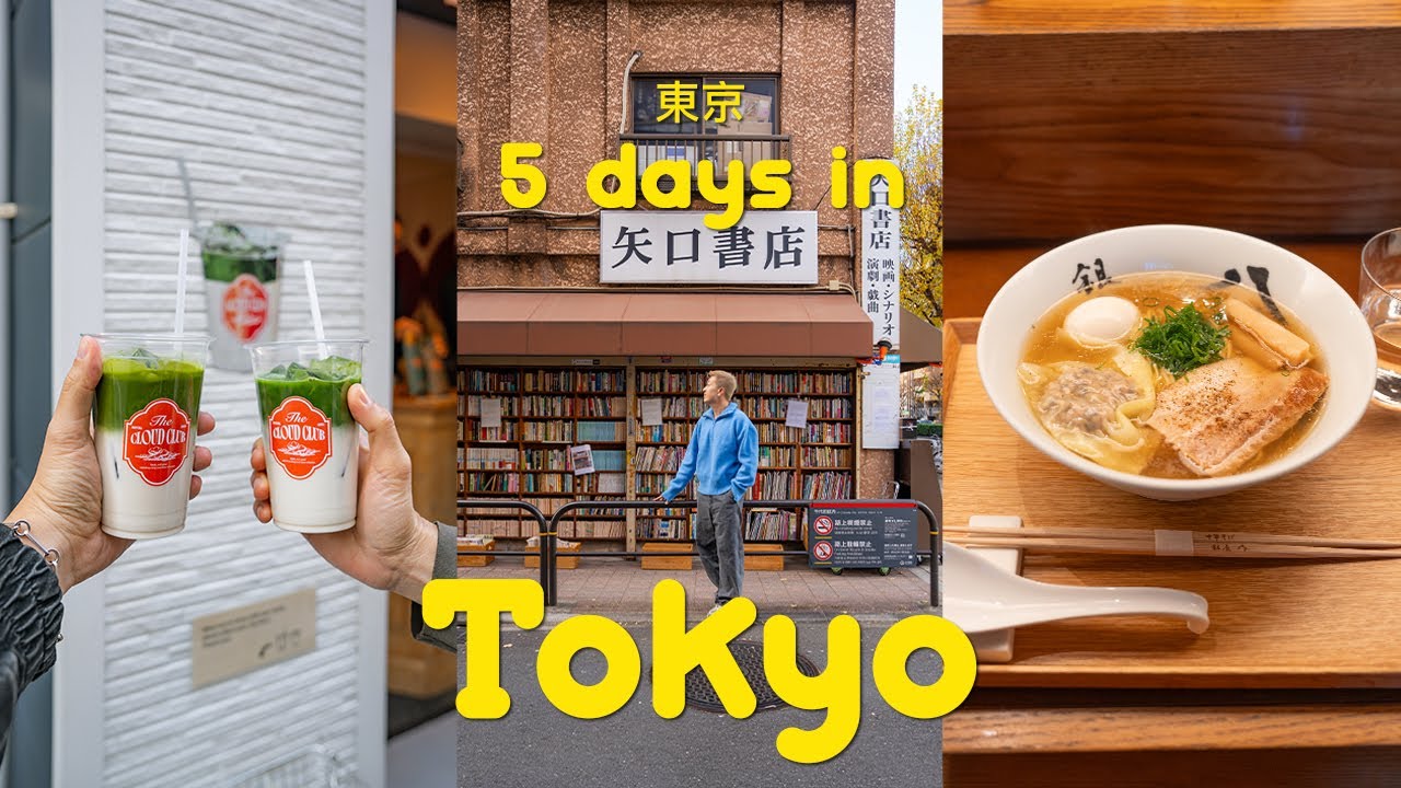 5 days in Tokyo 🇯🇵 東京 (new trending spots, cheap local food, newest cafes, shopping)  | japan trip