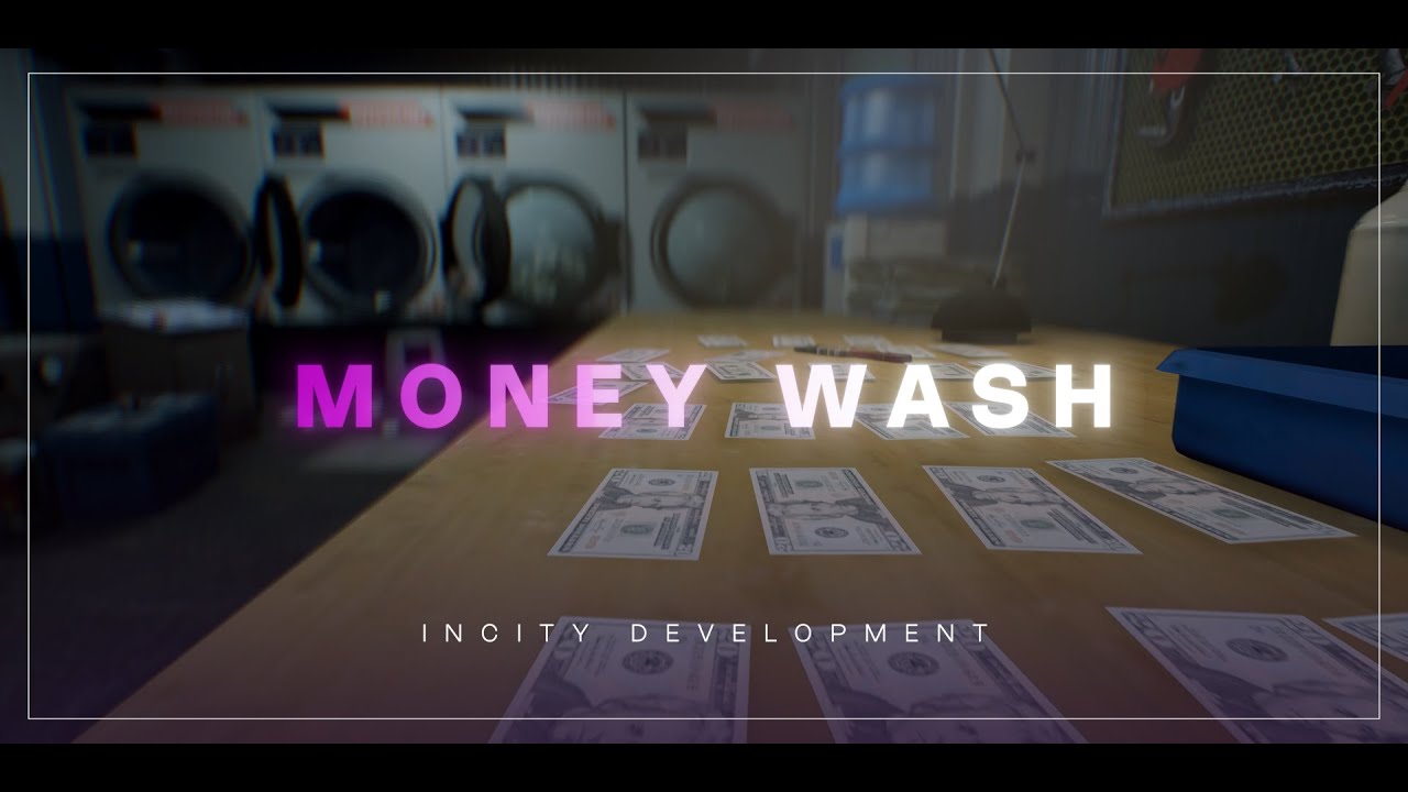 NEW Money Wash Fivem Script Showcase [2025] - ESX/QBX/QBCore | InCity Development | Moneywash