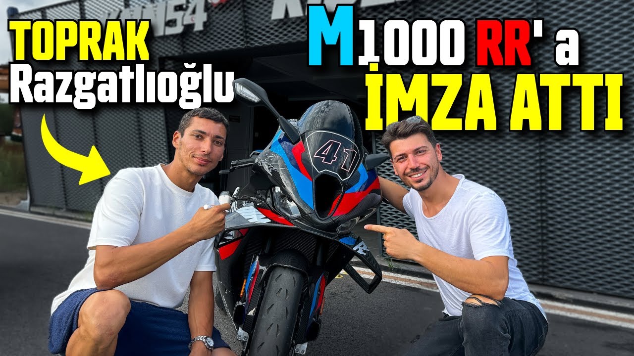 🏆TOPRAK RAZGATLIOĞLU NASIL M1000 RR’ı İMZALADI ?? 😎  / VLOG