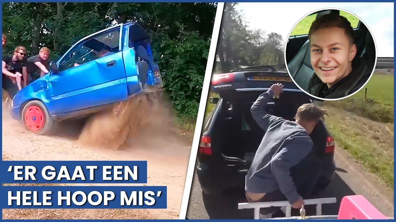 Jarno (19) casht met stuntvideo's: 'Wil een Ferrari slopen'