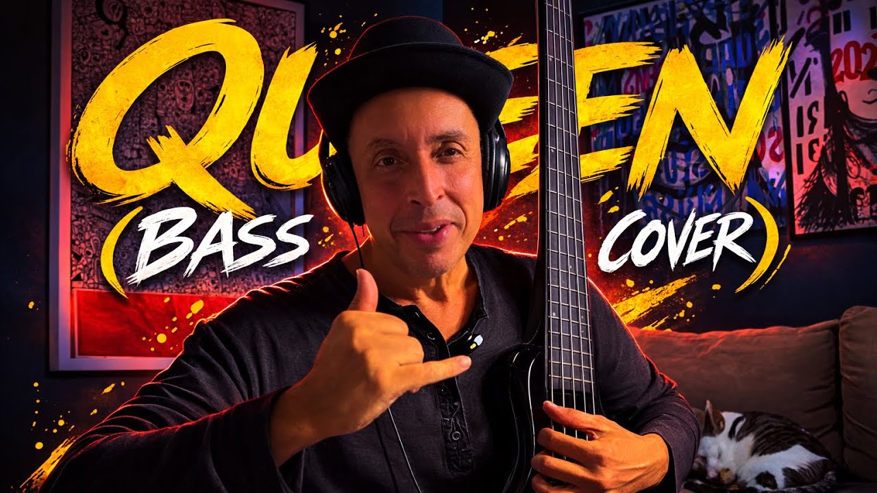 QUEEN = KIND OF MAGIC (Bass Cover)