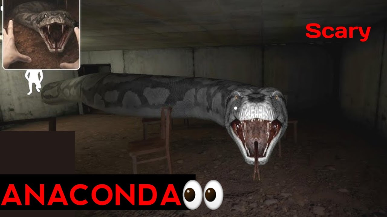 1 Mistake और Game Over 😨 ! Anaconda Horror Game 💀 .