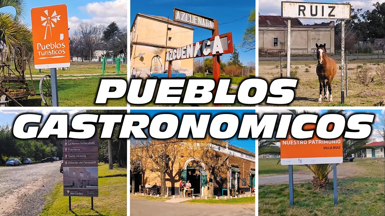 💥 TURISMO GASTRONÓMICO en Buenos Aires: 5 Pueblos IMPERDIBLES
