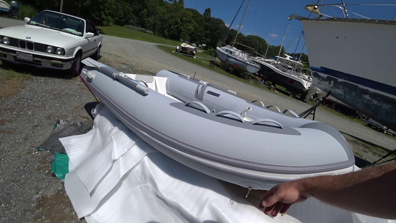 196 - Распаковка Тузика Zodiac 300DL RIB