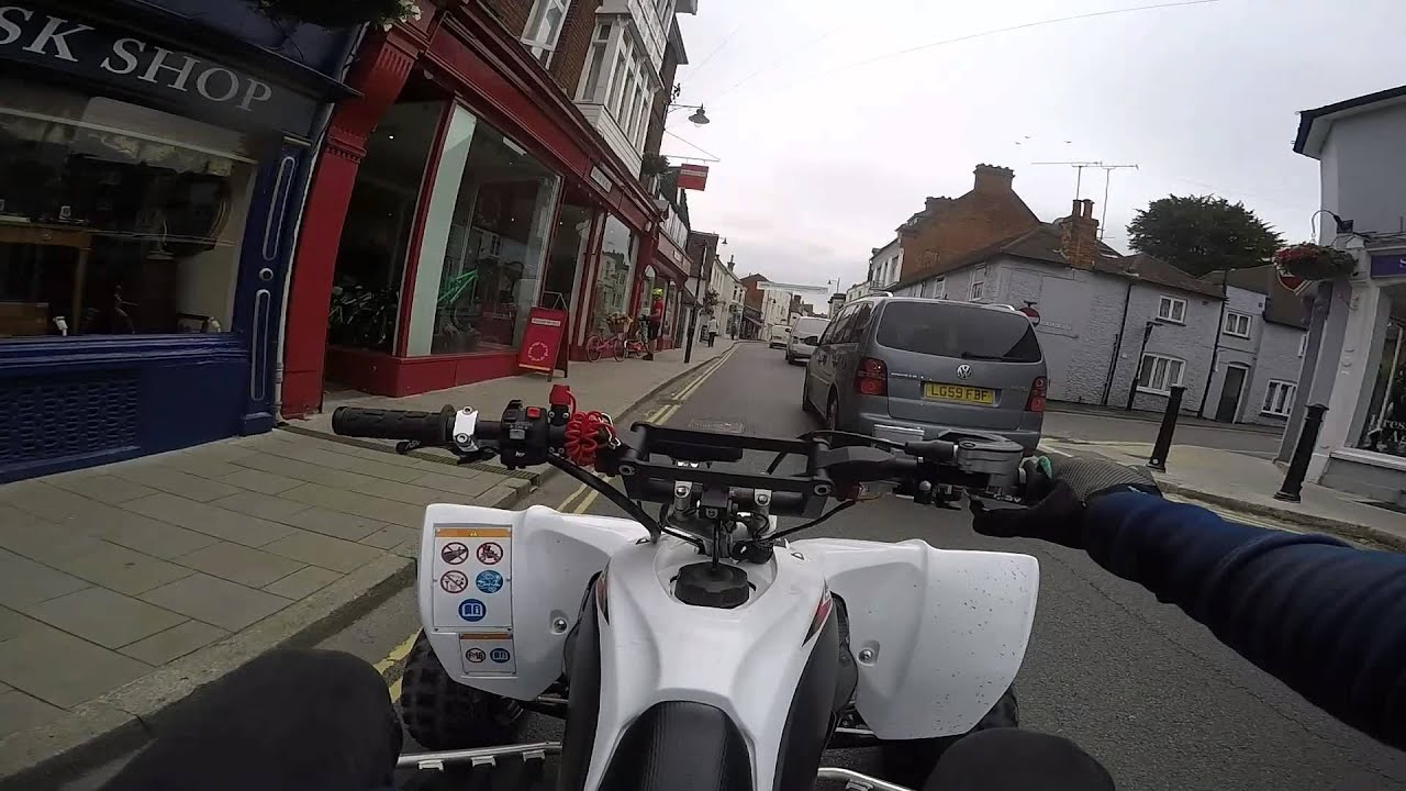 125 - Town Centre Yamaha Raptor 700 + Yfz450r Road Legal Quad