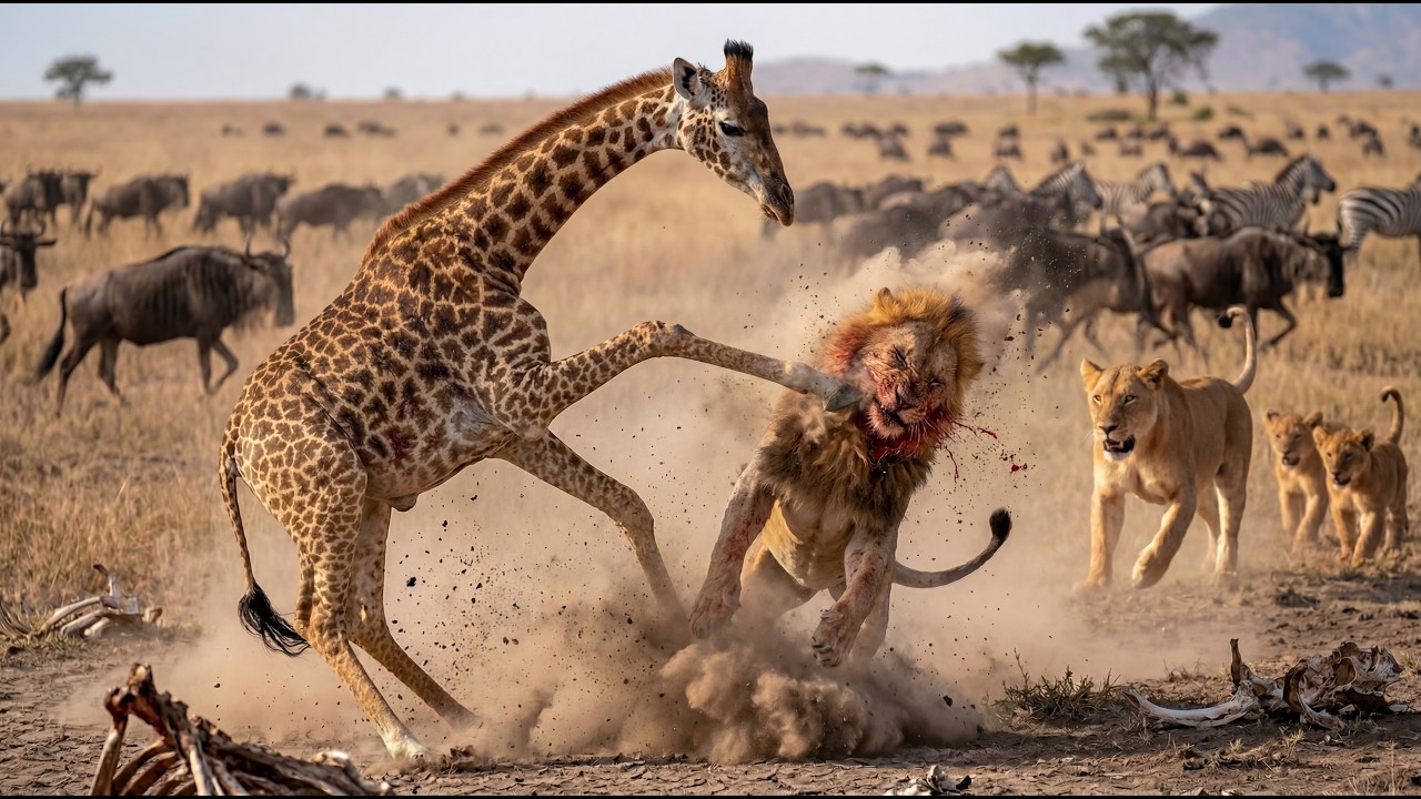 Leones | Las Purga M&aacute;s Catastr&oacute;ficas de la Sabana #animalessalvajes