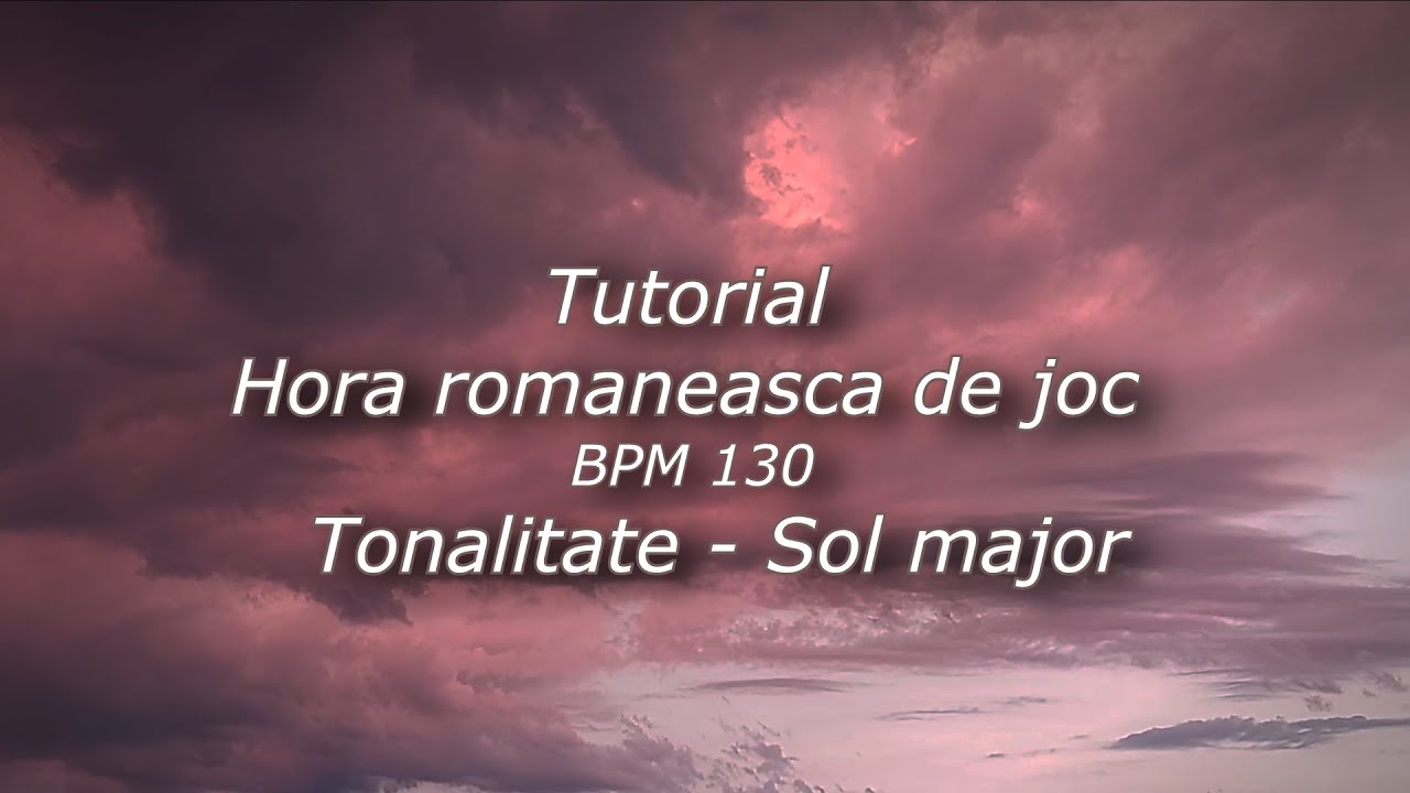 Tutorial Hora romaneasca de joc - ABCDLF - Abecedar de Lautarie si Folclor