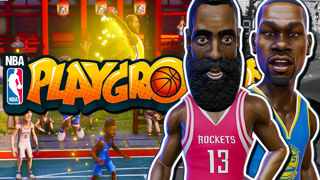 NBA Playgrounds - JAMES HARDEN AND KEVIN DURANT! (Gold Pack Opening!)