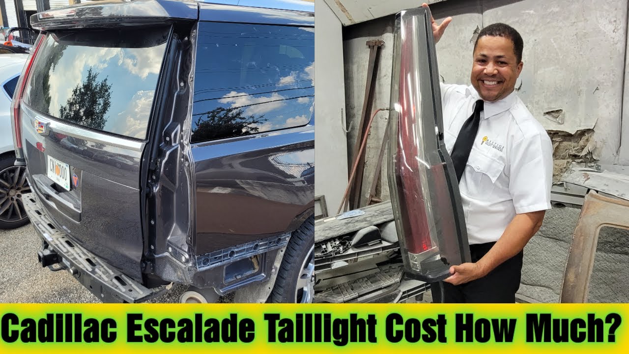 Valet Hits Cadillac Escalade Requiring Expensive Taillight