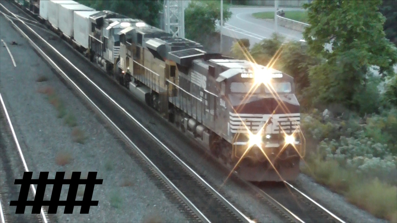 Norfolk Southern Trains at CP Altoona after Altoona East's Computer Restarted