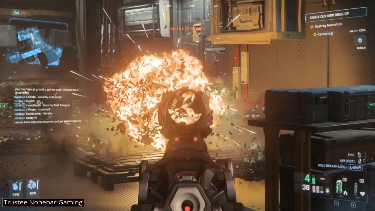 S.C. 3.2.1 Live - Destroy new drug OP #starcitizen #misson