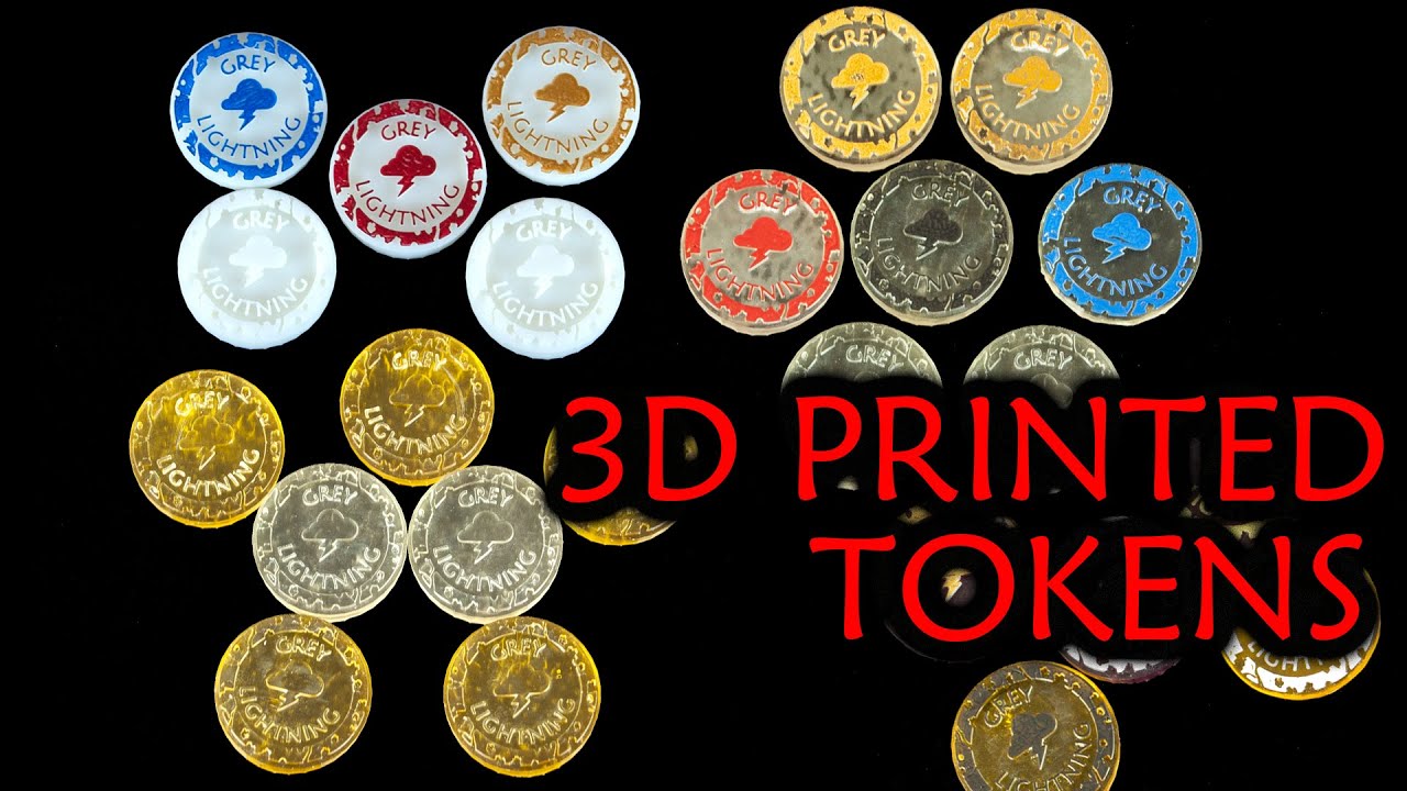 Как разработать и напечатать на 3D-принтере собственные игровые жетоны