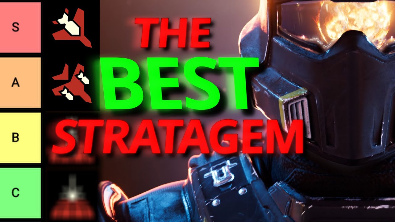 Eagle airstrike or Orbital Barrage? ALL RED STRATAGEMS RANKED HELLDIVERS 2