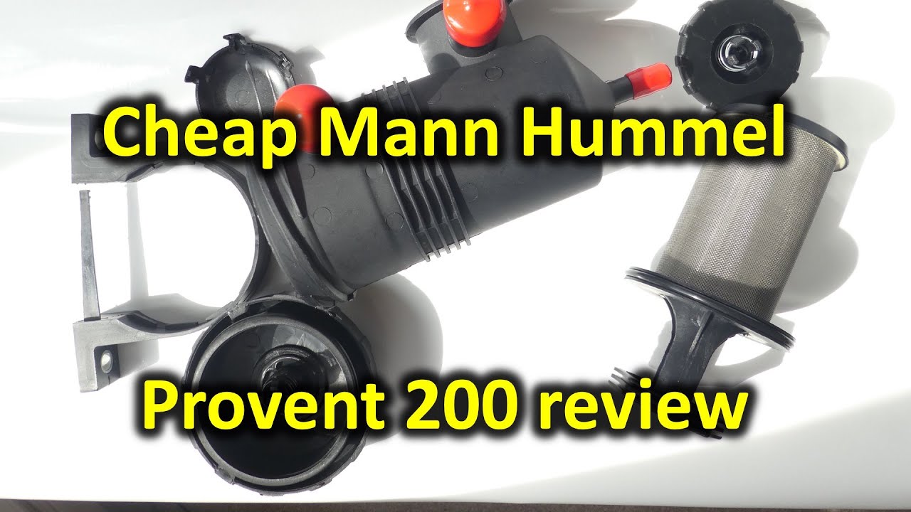 Detailed oil catch can review of a similar to Mann-Hummel Provent 200