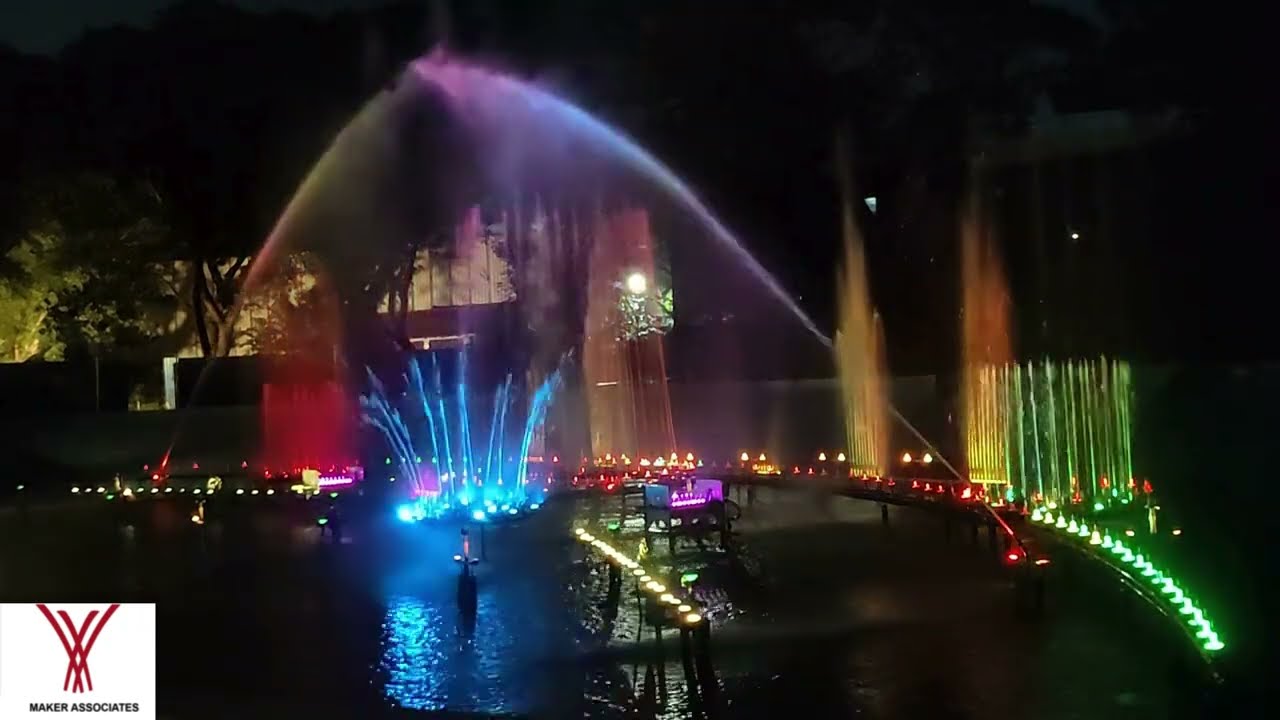 Musical Fountain With Laser Show