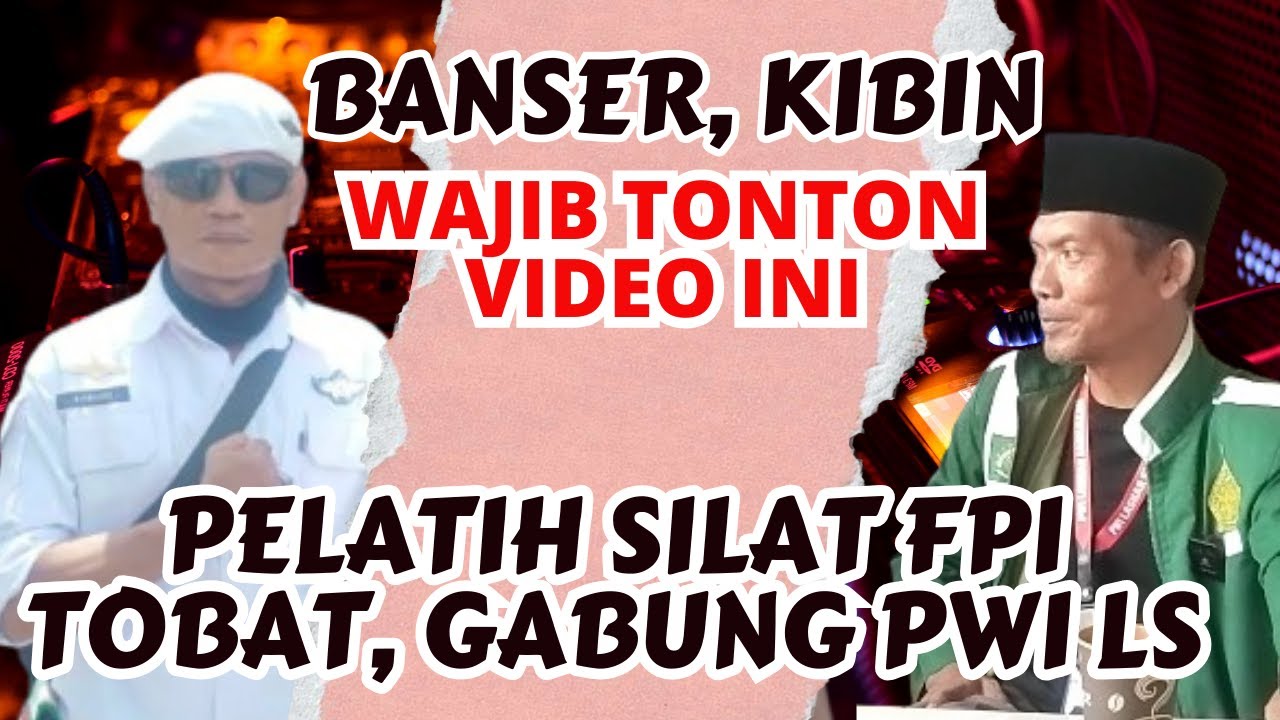 Niat Tebus Dosa Masa Kelam, Pelatih Silat FPI Tobat Dan Gabung PWI LS II TVAlwaha