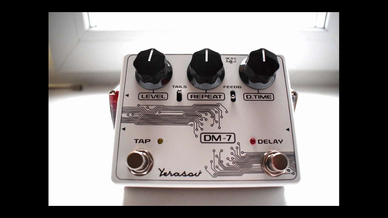 Yerasov DM 7 Delay pedal
