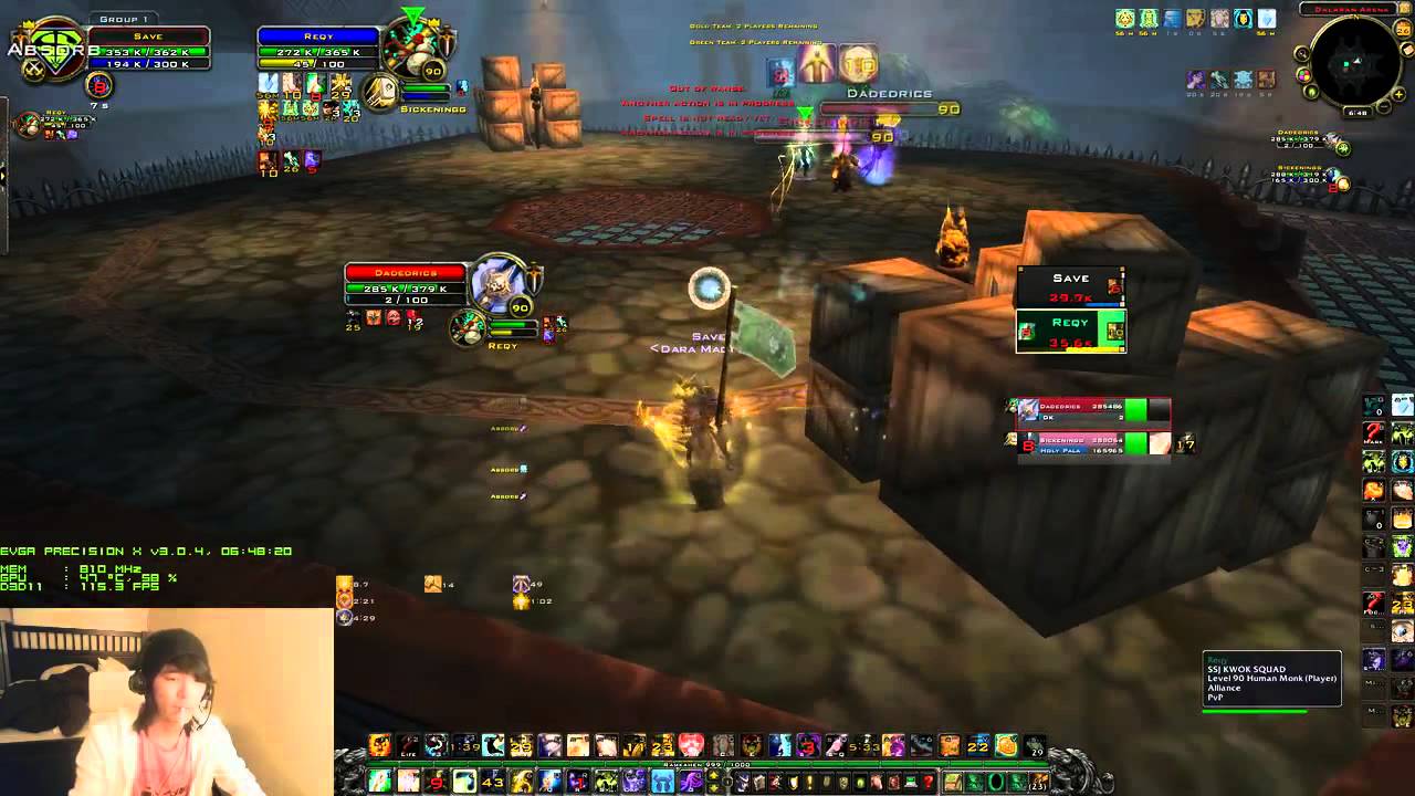 MoP: Disc/Holy Priest "Save" 2v2 Monk Disc with FinalRequiem
