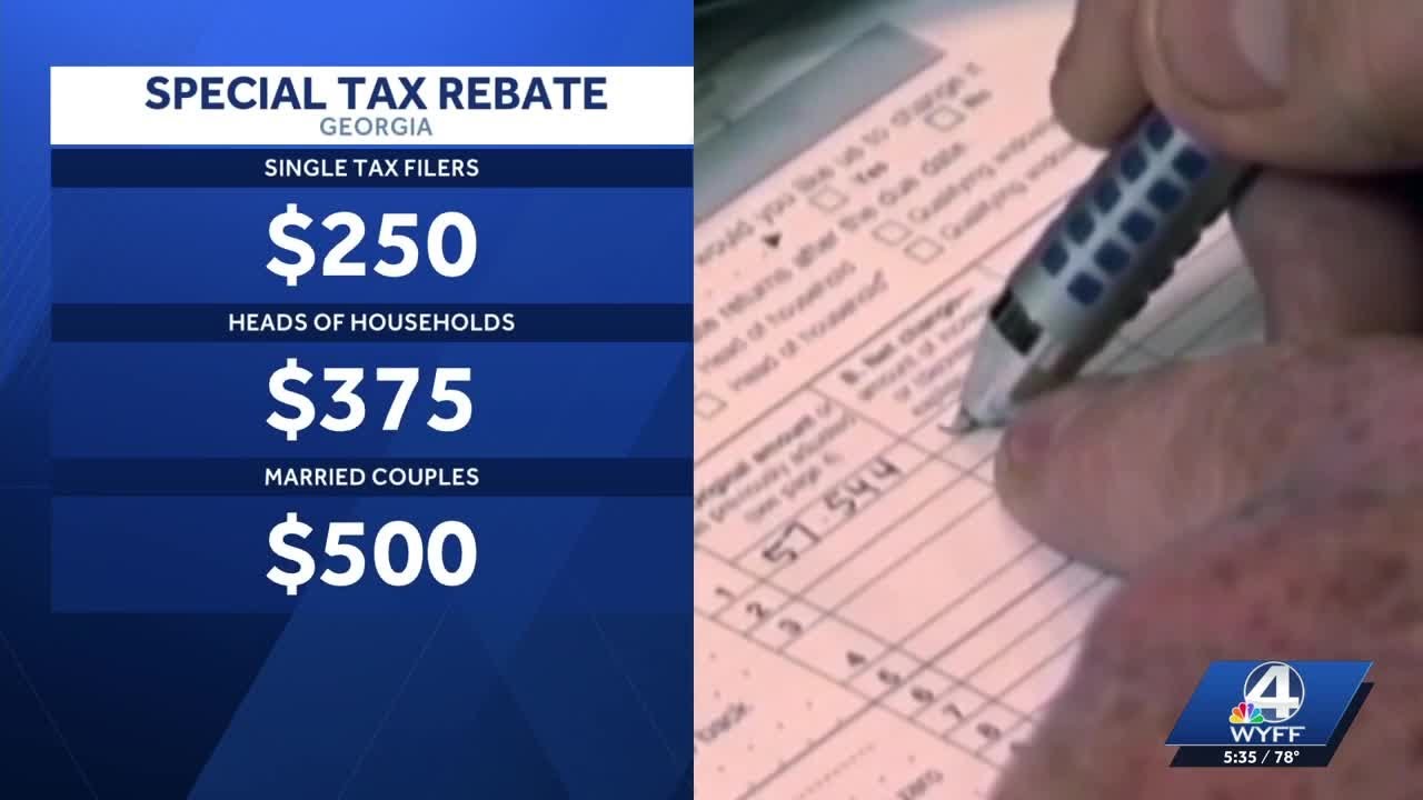 Georgia tax refunds begin rolling out as Gov. Kemp touts $1 billion rebate plan