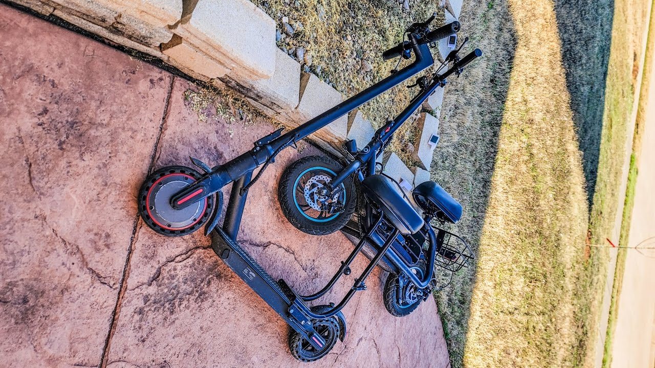 Riding electric scooter last day of Spring Break - drone no controller follow mode | 03.15.2026