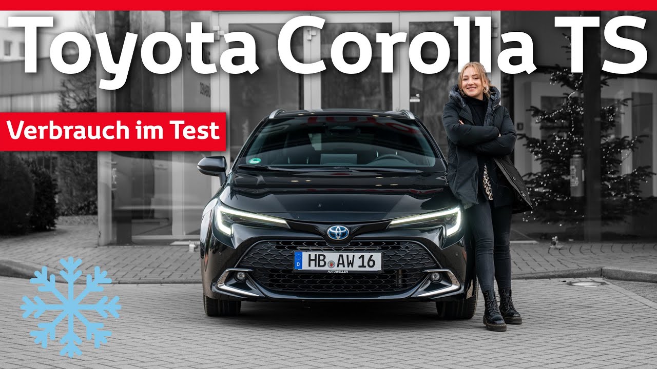 Toyota Corolla TS Facelift Hybrid | Verbrauchscheck | Winter ❄️