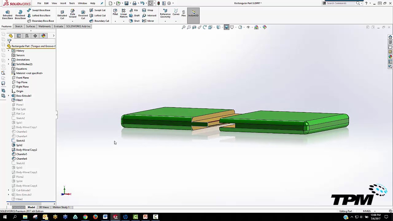 Split Parts to Fit into 3D Printer