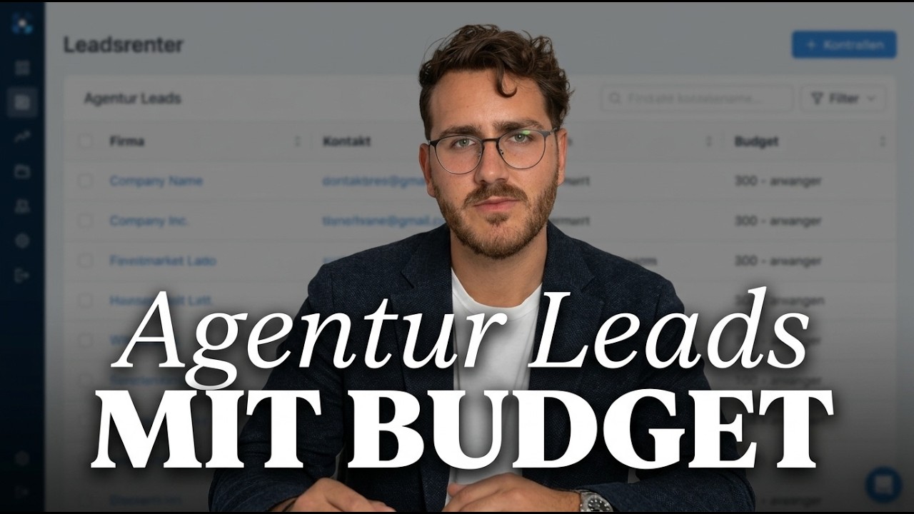 Qualifiziert Leads mit Budget als Agentur gewinnen (AI)