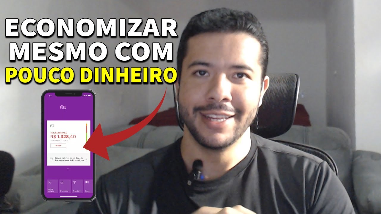 ECONOMIZAR DINHEIRO MESMO GANHANDO POUCO
