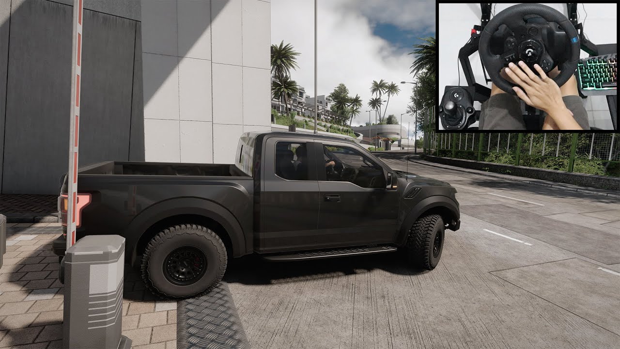 Ford F-150 Raptor - Test Drive Unlimited Solar Crown | Logitech g923 gameplay