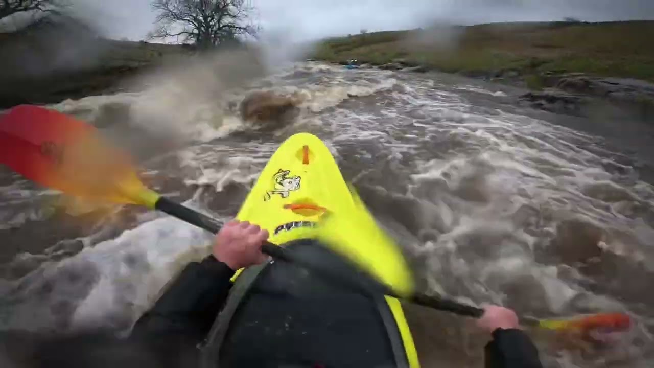 Kayaking at the Source of the River Wharfe