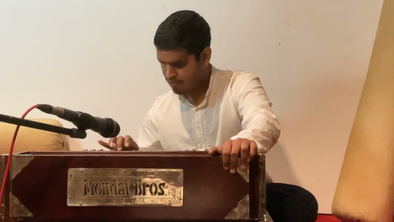 Raag Rageshri drut solo on harmonium by PV Sai hari