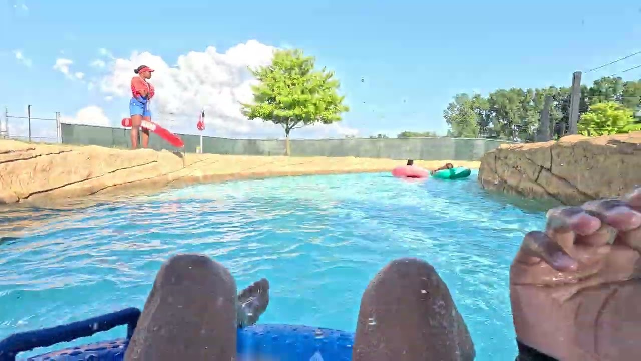 Swimming at oakland michigan waterpark!🌊