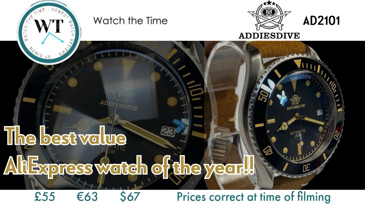 Addiesdive (AD2101) | ЛУЧШИЕ часы года на ALIEXPRESS! | AliExpress