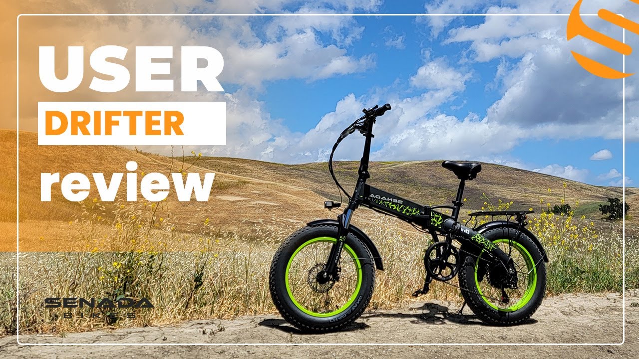 New E-Bike Senada Drifter Fat Tire Folding Electric Bike 750W