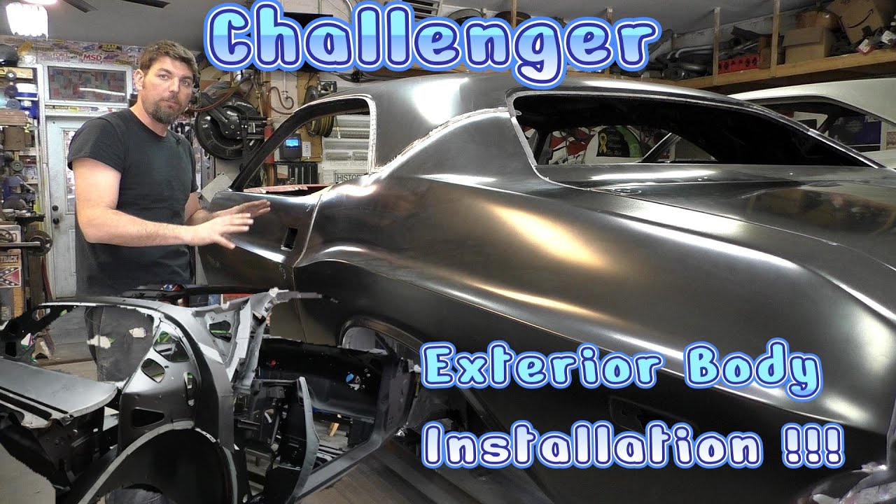 1973 Dodge Challenger Restoration Complete Rear body assembly episode 7