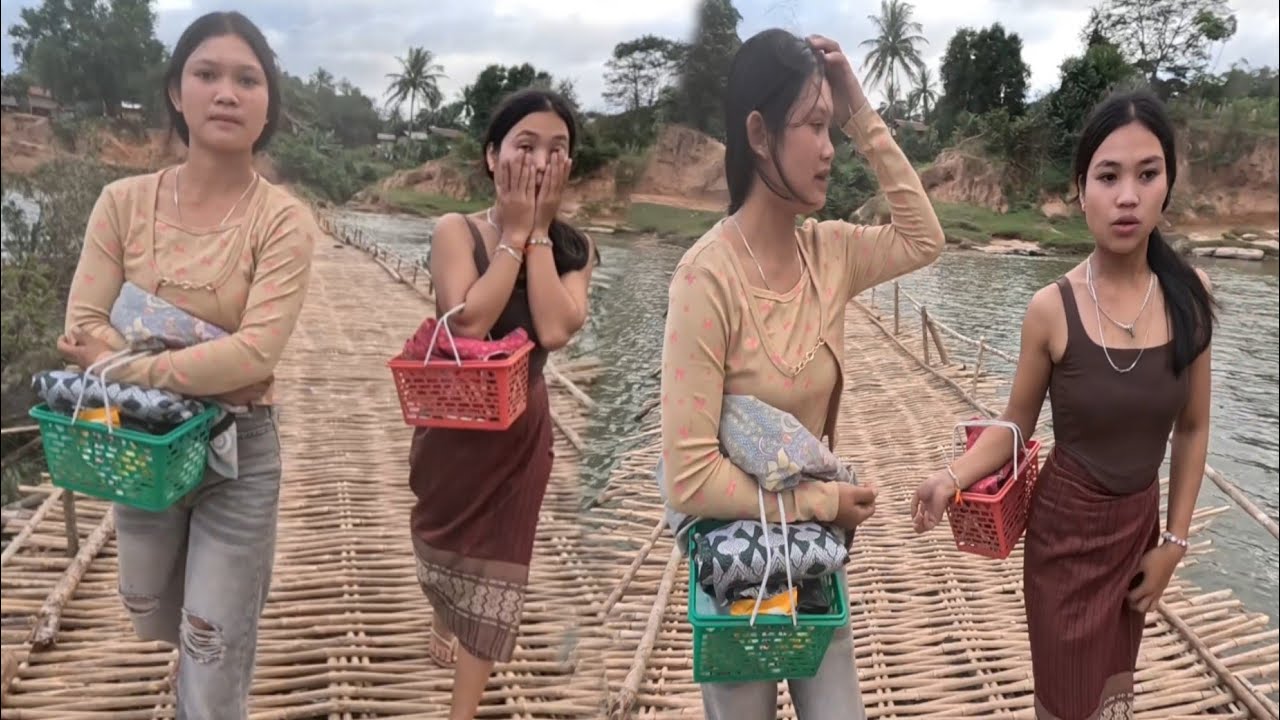 3 มกราคม ค.ศ. 2026 สาวไถ สาวโถ อาบน้ำ บรรยากาศ ยามแลงๆ ชนเผ่าม้งกอง