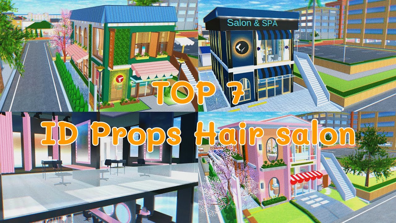 【SAKURA SCHOOL SIMULATOR】ID Props Hair salon