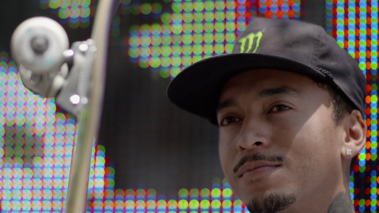 Nyjah Huston Skates Flatground on Hollywood Blvd