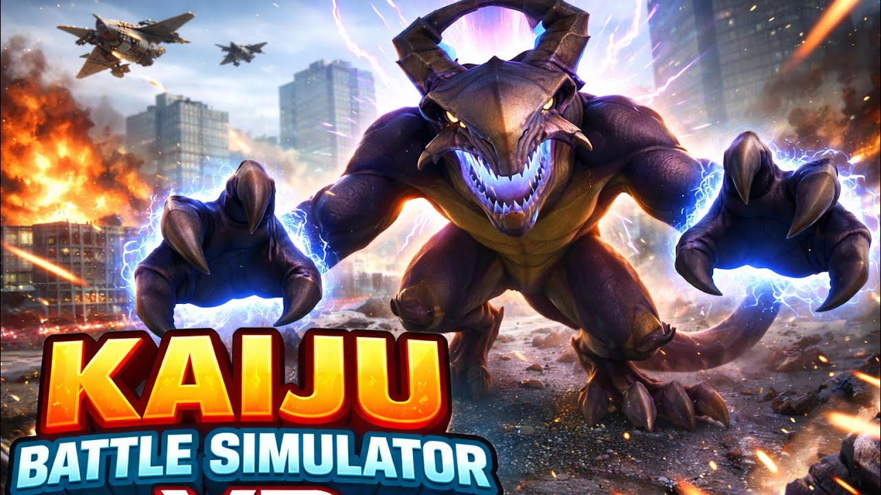 Kaiju Battle Simulator VR gameplay